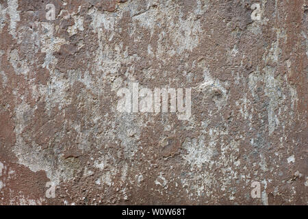 Alte braune und graue verwitterte Wand Textur Hintergrund Stockfoto