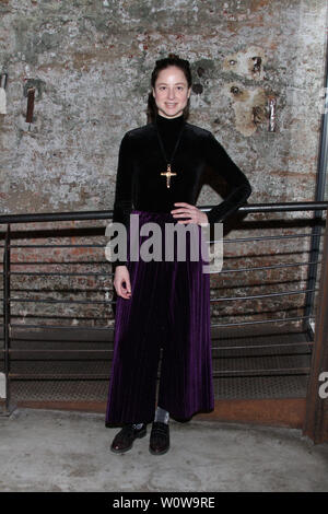 Sandra von Ruffin, Das letzte Mahl, Zeise Hallen Altona, Hamburg, 30.01.2019 Stockfoto