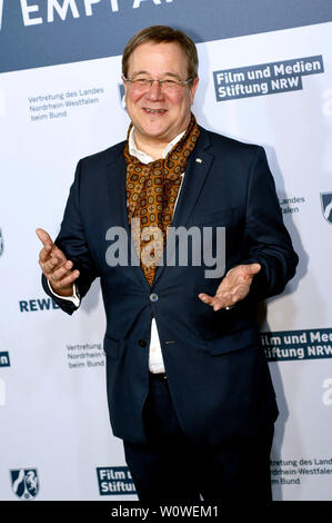 Armin Laschet beim NRW-Empfang 5/6 der Berlinale 2019 in der Vertretung des Landes Nordrhein-Westfalen. Berlin, 10.02.2019 Stockfoto