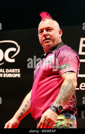 Peter Wright, European Darts Open PDC, Ostermann-Arena, Leverkusen, 23.03.2019 Stockfoto