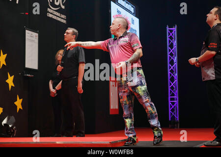 Peter Wright, European Darts Open PDC, Ostermann-Arena, Leverkusen, 23.03.2019 Stockfoto