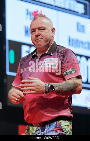 Peter Wright, European Darts Open PDC, Ostermann-Arena, Leverkusen, 23.03.2019 Stockfoto