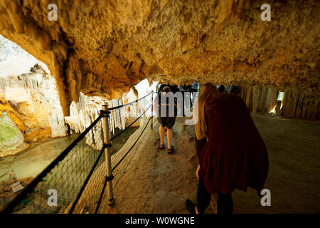 Imposante Grotta di Nettuno in Sardinien (Italien) Stockfoto