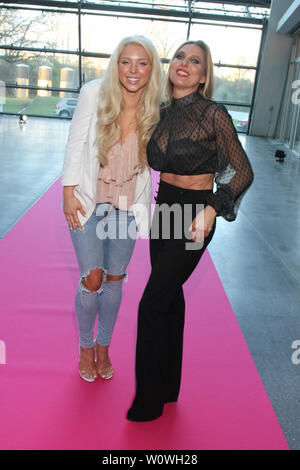 Aneta Sablik, Maja Prinzessin von Hohenzollern, Europcar Mobility Group Deutschland, Berliner Bogen Hamburg, 10.04.2019 Stockfoto