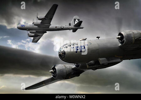 Boeing B-29 Superfortress Fifi Stockfoto