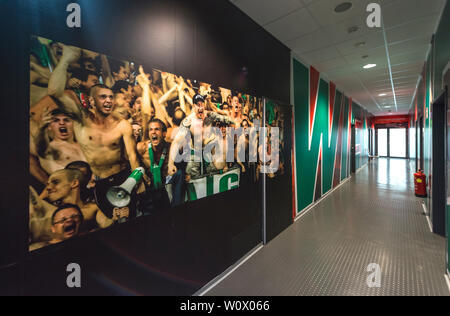 Besuchen Allianz Stadion. Wien, Österreich Stockfoto