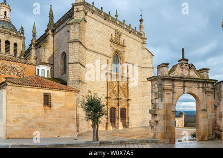 Kathedrale Santa Maria de la Asunción in Coria, Caceres, Extremadura, Spanien Stockfoto