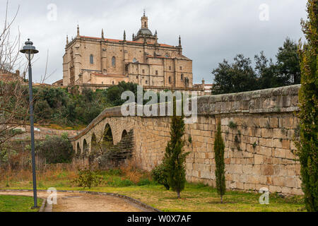 Kathedrale Santa Maria de la Asunción in Coria, Caceres, Extremadura, Spanien Stockfoto