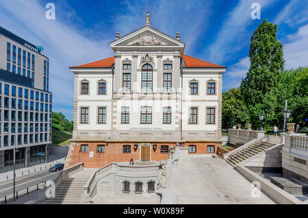 Fryderyk Chopin Museum im Schloss Ostrogski. Warschau, mazovian Provinz, Polen. Stockfoto