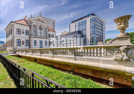 Fryderyk Chopin Museum im Schloss Ostrogski. Warschau, mazovian Provinz, Polen. Stockfoto