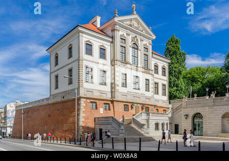 Fryderyk Chopin Museum im Schloss Ostrogski. Warschau, mazovian Provinz, Polen. Stockfoto