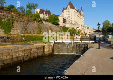 Rideau Canal, Ottawa, Kanada Stockfoto