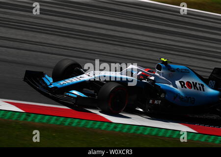 #88 Robert Kubica Williams Racing Mercedes. Grand Prix von Österreich 2019 Spielberg. Stockfoto