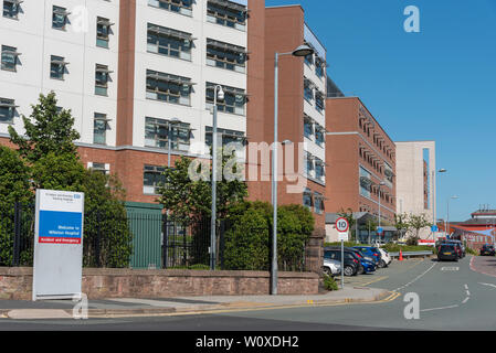 Whiston NHS-Krankenhaus, Merseyside. Stockfoto