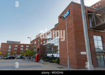 Whiston NHS-Krankenhaus, Merseyside. Stockfoto