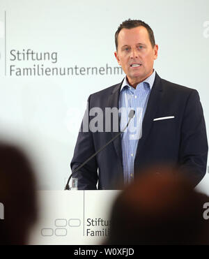 28. Juni 2019, Berlin: Richard Grenell, amerikanischer Botschafter in Deutschland, die Deutsche Familie Business Day 2019 und eine Rede. + 0930 Foto: Wolfgang Kumm/dpa Stockfoto