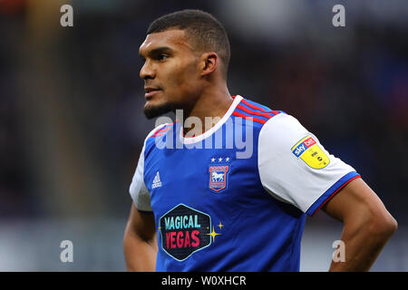 Collin Quaner von Ipswich Town - Ipswich Town v Rotherham United, Sky Bet Meisterschaft, Portman Road, Ipswich - 12. Januar 2019 Editorial nur verwenden - DataCo Einschränkungen Stockfoto