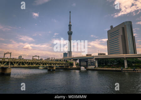 Tokio - 19. Mai 2019: Tokyo Tower Skytree in Asakusa, Tokyo, Japan Stockfoto