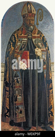 Piero della Francesca - Hl. Augustinus Stockfoto