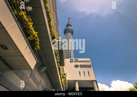 Tokio - 19. Mai 2019: Tokyo Tower Skytree in Asakusa, Tokyo, Japan Stockfoto