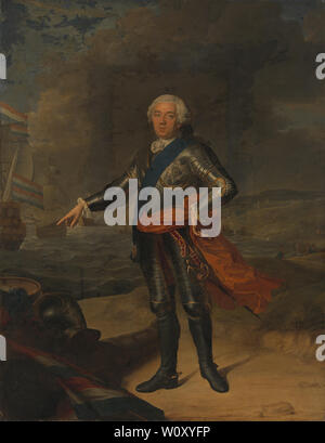 Willem IV (1711-1751), Prinz von Oranien-nassau (1751). Nachrichtenkategorie, Jacques-André-Joseph Stockfoto