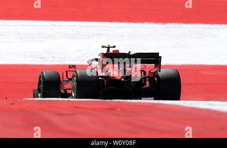 Spielberg, Österreich. 28. Jun 2019. Formel 1 myWorld GROSSER PREIS VON ÖSTERREICH 2019 28. - 30.06.2019, Bild Charles Leclerc (MCO #16), Scuderia Ferrari Mission Worfeln Foto © nordphoto/Bratic | Verwendung der weltweiten Kredit: dpa Picture alliance/Alamy leben Nachrichten Stockfoto