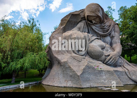 Wolgograd, Russland - 26. MAI 2019: trauernde Mutter Denkmal auf Mamayev Kurgan Stockfoto