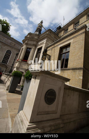 Stationers Hall London Worshipful Company der Stationers und Zeitungsmacher Büros Stockfoto