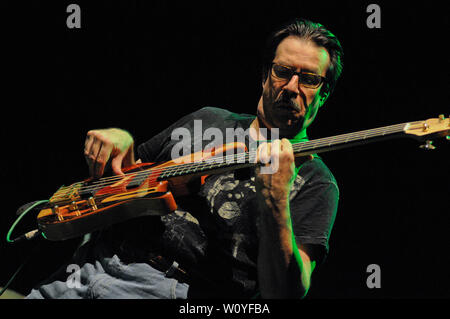 Jazz Bassist Jeff Berlin Stockfoto