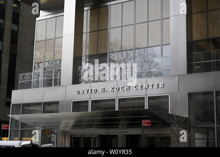 David H. Koch Center, Upper East Side, Manhattan Stockfoto