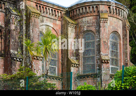 Die kapelle Ermida Nossa Senhora das vitorias am See Furnas, Sao Miguel, Azoren Archipel, Portugal Stockfoto