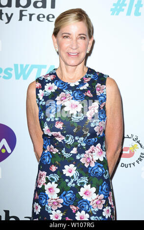 Chris Evert, WTA Summer Party, Jumeirah Carlton Tower, London, UK, 28. Juni 2019, Foto von Richard Goldschmidt Stockfoto