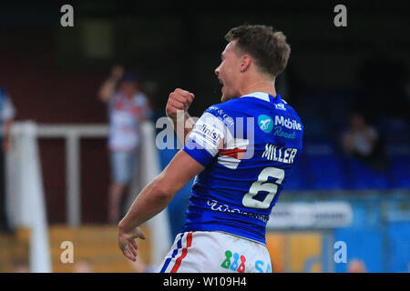 28. Juni 2019, die Mobile Rakete Stadion, Wakefield, England; Betfred Super League, Runde 20, Wakefield Trinity vs Huddersfield Riesen; Credit: Craig Milner/News Bilder Stockfoto