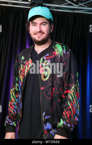 Bala Cynwyd, PA, USA. 27 Juni, 2019. : Shoffy visits Q102 Performance Studio Bala Cynwyd Pa Juni 27, 2019 Credit:: Star Shooter / Medien Punch/Alamy leben Nachrichten Stockfoto