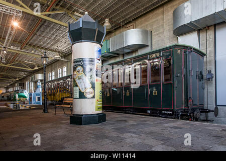 Utrecht, Niederlande. 26 Juni, 2019. UTRECHT - 26-06-2019, spoorwegmuseum Railroadmuseum, NS, Spoorwegmuseum, Zug, Zug. Credit: Pro Schüsse/Alamy leben Nachrichten Stockfoto