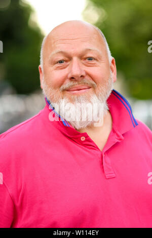 München, Deutschland. 28 Juni, 2019. Rainer Kaufmann, Direktor, kommt zu dem Restaurant Kaisergarten für die ARD Degeto Rezeption als Teil des Filmfest München. Quelle: Tobias Hase/dpa/Alamy leben Nachrichten Stockfoto