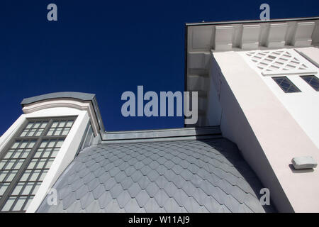 Penarth Pier, einem viktorianischen Ära Pier in der Nähe von Llanberis, Vale von Glamorgan. Stockfoto