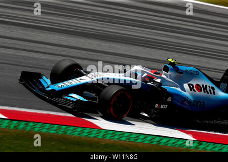 #88 Robert Kubica Williams Racing Mercedes. Grand Prix von Österreich 2019 Spielberg. Zeltweg 28-06-2019 GP Österreich Formel 1 Meisterschaft 2019 Rennen Foto Federico Basile/Insidefoto Credit: insidefoto Srl/Alamy leben Nachrichten Stockfoto
