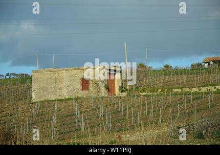 Stadt Sambuca, Sizilien Stockfoto