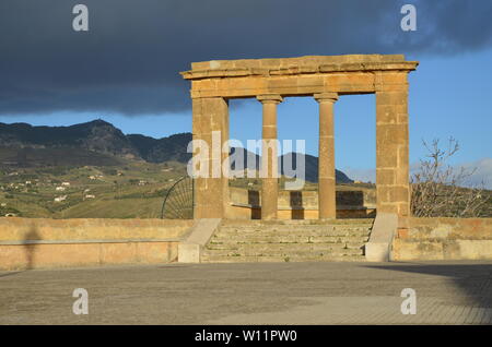 Stadt Sambuca, Sizilien Stockfoto