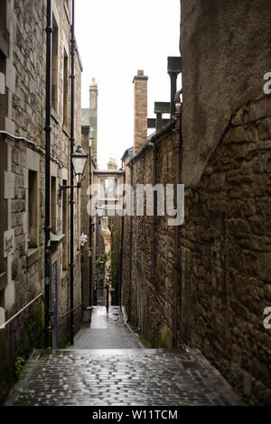 Anker in der Nähe, die Royal Mile, Edinburgh Stockfoto