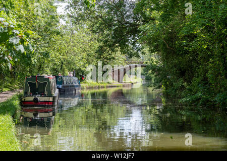 16/6/2019 Foxton Locks Stockfoto