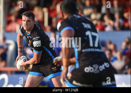 Wakefield, Großbritannien, 28. 6. 2019. 28. Juni 2019. Mobile Rakete Stadion, Wakefield, England; Rugby League Betfred Super League, Wakefield Trinity vs Huddersfield Riesen; Lee Gaskell Dean Williams/RugbyPixUK Stockfoto