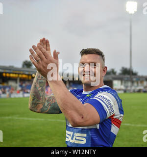 Wakefield, Großbritannien, 28. 6. 2019. 28. Juni 2019. Mobile Rakete Stadion, Wakefield, England; Rugby League Betfred Super League, Wakefield Trinity vs Huddersfield Riesen; Danny Brough Dean Williams/RugbyPixUK Stockfoto