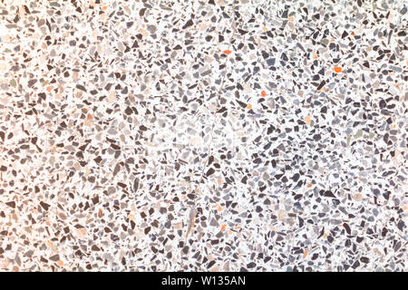 Design Patterns terrazzo Bodenbeläge, Marmor alte Textur oder poliertem Stein Kunst Hintergrund schön Stockfoto