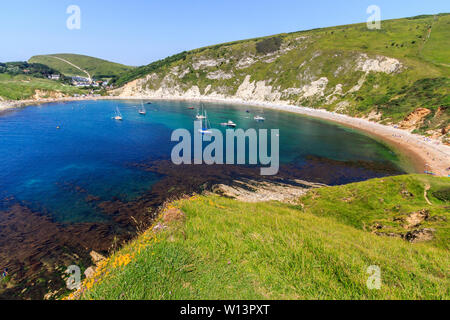 Lulworth Cove, Dorset, England, Großbritannien Stockfoto