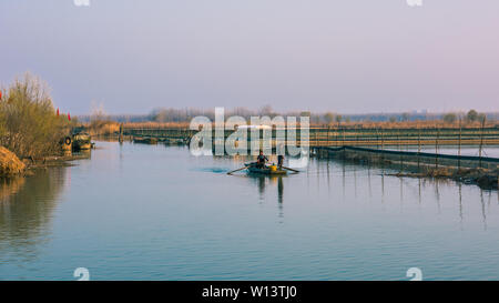 In Hongze District, Ningbo City, Provinz Jiangsu fotografiert. Stockfoto