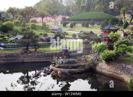 Fairview chinesische Architekturmodell Stockfoto