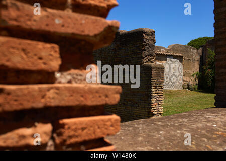 In der Nähe von Ostia Antica Rom in Italien Stockfoto