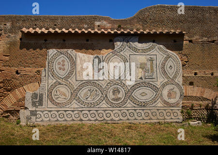 In der Nähe von Ostia Antica Rom in Italien Stockfoto